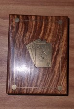 Vintage Wooden Playing Cards