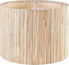 GOSO 13" Straw Boho Lamp Shade