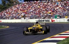 Damon Hill Jordan Mugen Honda