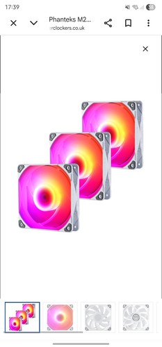 Phanteks m25 120mm rgb - d-rgb, pwm
