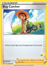Bug Catcher (226/264) (Pikachu Stamp #46) Pokemon [Battle Academy 2022] LP