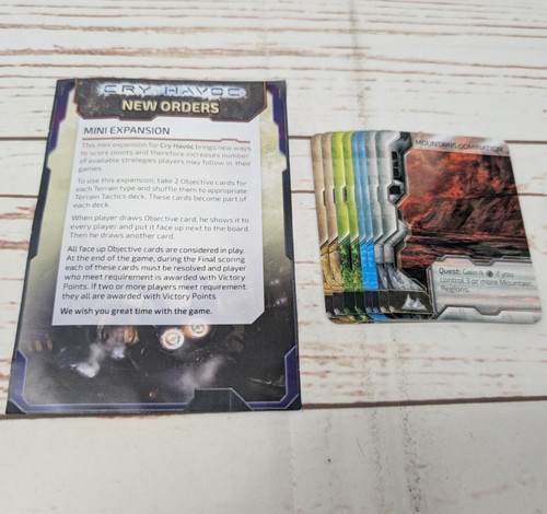 Cry havoc board game new - board,