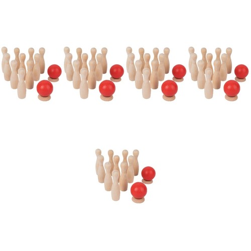 Sets wooden bowling - sets,