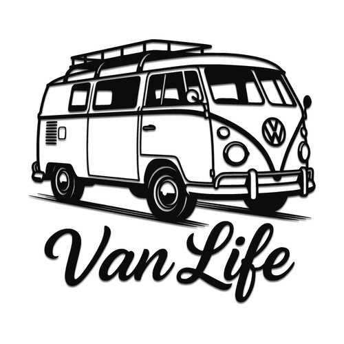 Transporter van life decal - transporter,