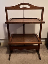 Art Deco Oak Dumbwaiter