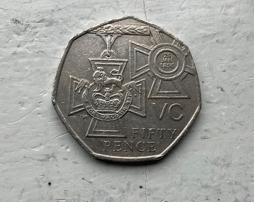2006 victoria cross - cross, 50p