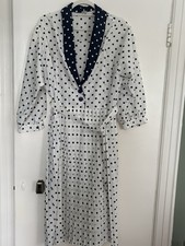 80s Spotty Dress Size 18