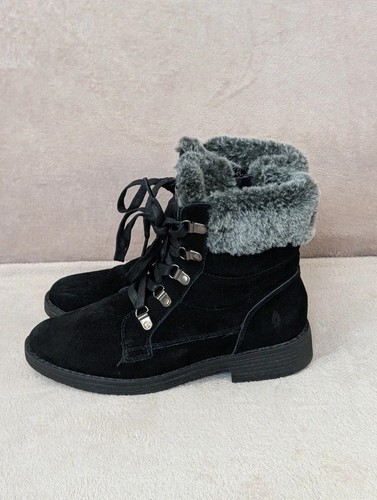 Hush puppies suede faux - faux, fur