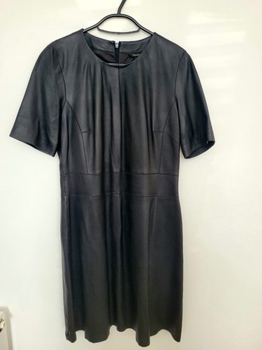 Massimo dutti black leather - massimo,