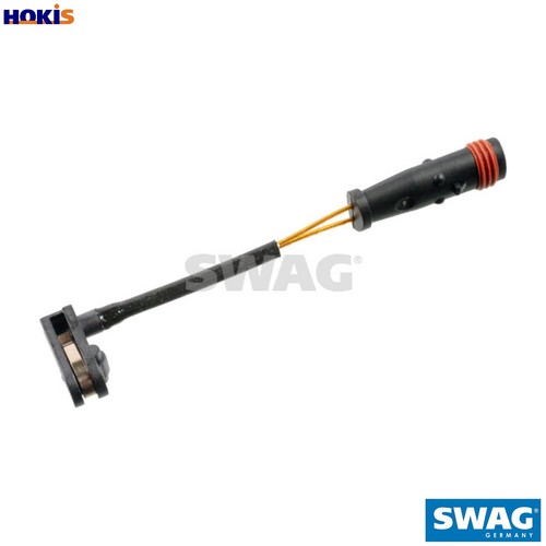 Warning contact brake pad - warning,