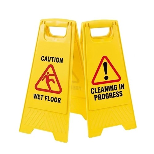 Caution wet floor - caution,