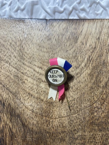 Rare vtg rosette - rare, back