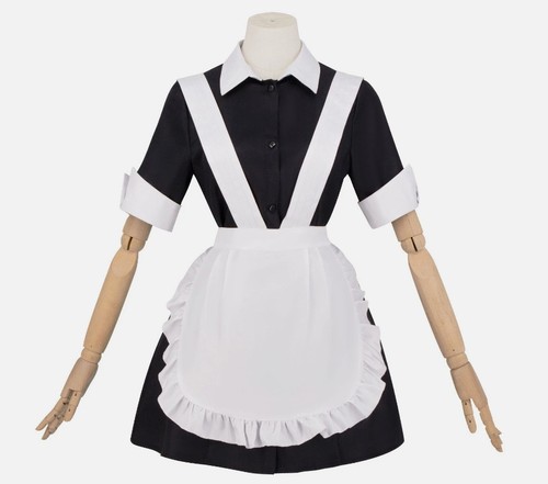 Halloween magenta maid dress - maid,