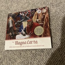 2015 800th Anniversary Of The Magna Carta £2 Coin BUNC