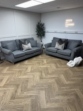 Grey NEXT Ashford 3 Seater & 2