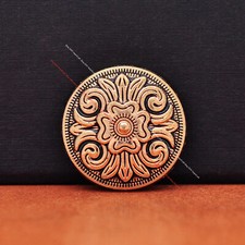 10X Gold Celtic Flower