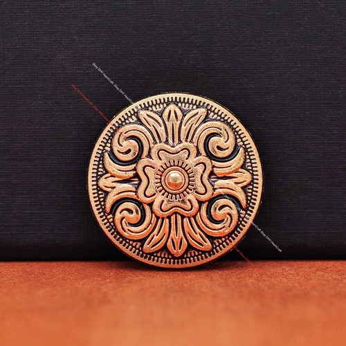 10x gold celtic flower - gold,