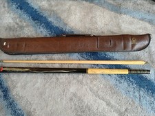 Bce Custom Cues 2 Piece 57.5" Cue Sports Fr-1 Willie Thorne Barry Pinches Signed