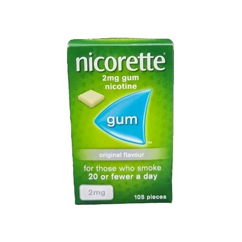 Nicorette 2mg gum nicotine - nicorette,