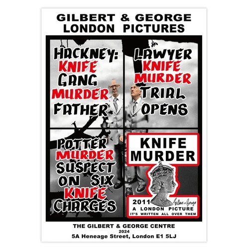 New signed poster gilbert - signed,