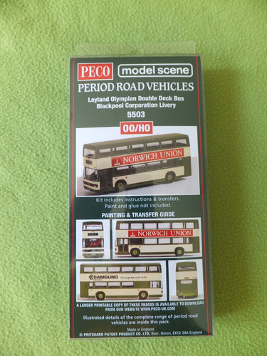 Blackpool bus peco 5503 - blackpool,