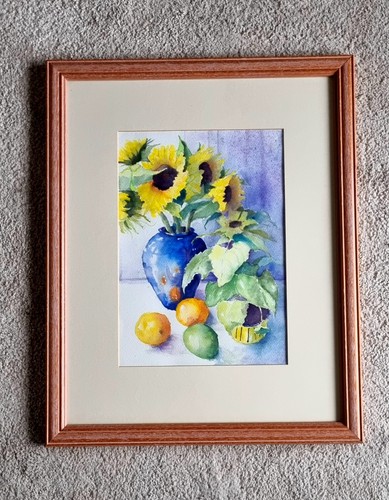 Sunflowers and fruits - sunflowers,