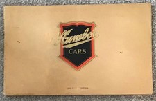 HUMBER Car Range Sales