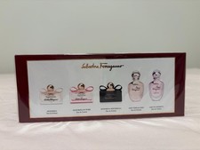 Salvatore Ferragamo Perfume Miniatures Gift Set for Her 5 x 5ml New In Box 