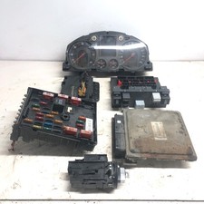 VOLKSWAGEN PASSAT ESTATE B6 2.0 TDI ENGINE ECU KIT UNIT 03G906018FG 2005-2010