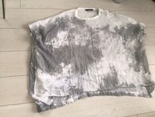 Moyuru Shirin Guild Grey And White Very Oversized Top M- L