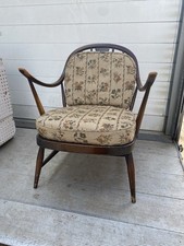Errol 541 Cow Horn Armchair In