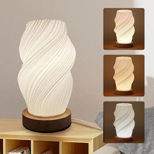 Bedside table lamp - lamp, button