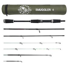 Smuggler 4 Kayak Compact Travel Spinning Rod - 4 tips, 3 lengths Max 154cm Min 1