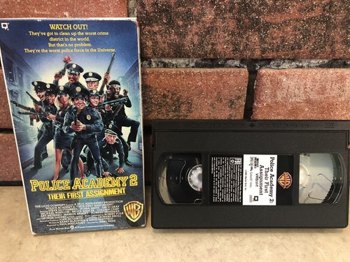 Police academy vhs video - academy,