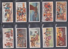 1926 Full Set Of 25 Lambert & Butler Pirates And Highwaymen Cigarette Cards