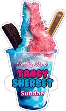 Ice cream van sticker Tangy