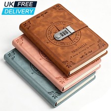 A5 Retro Passcode Notebook