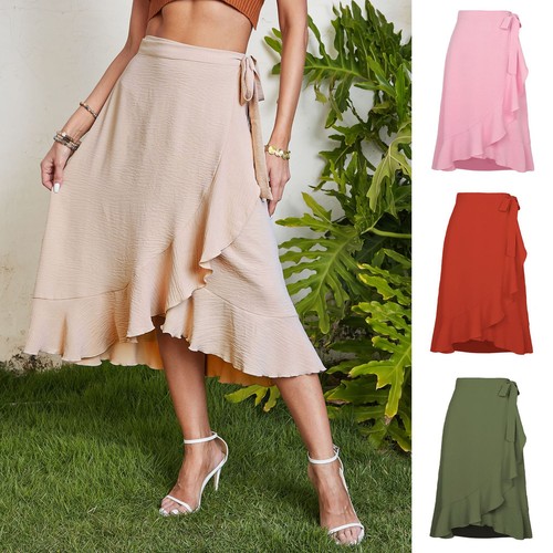 Ladies holiday ruffles skirts - ladies,