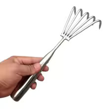 Claws garden hand rake - claws,