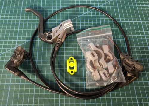 Magura hs33 rear hydraulic - rear, rim