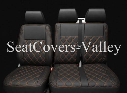 Front leatherette single - front,