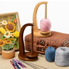 Wooden yarn holder - holder, handmade