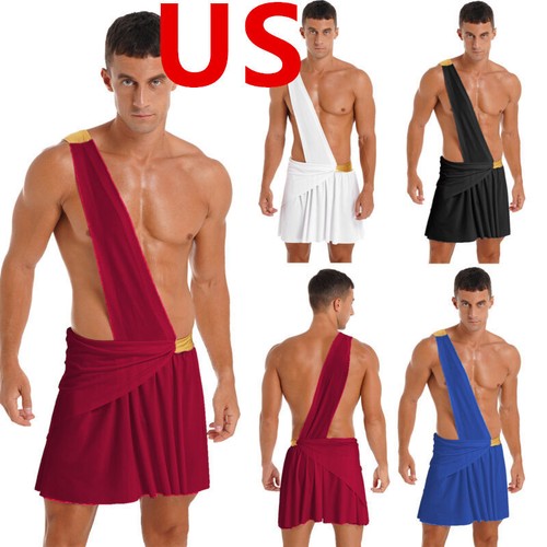 Mens toga costume greek - costume,
