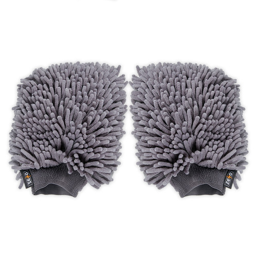 Microfibre car wash mitt - 2x,