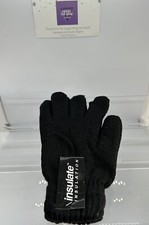Insulate Adults Black Knitted