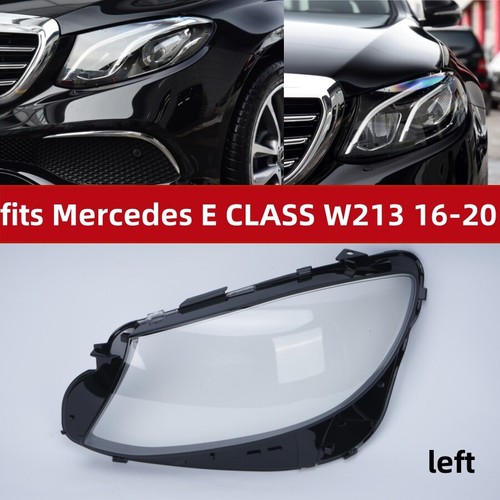 Headlight glass lens - glass, for