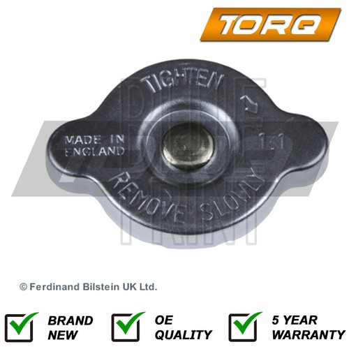Radiator cap torq - cap, fits