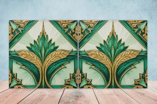 Art deco design - deco, tiles