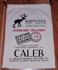 Large Santa Sacks Canvas