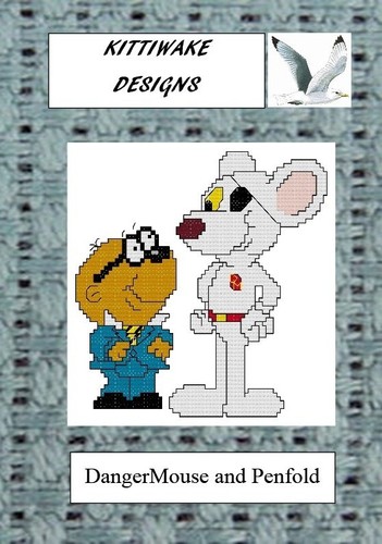 Dangermouse and penfold cross - and,